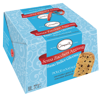 Panettone dolce di natale lievitato-basso-indice-glicemico Giampaoli Dolciaria