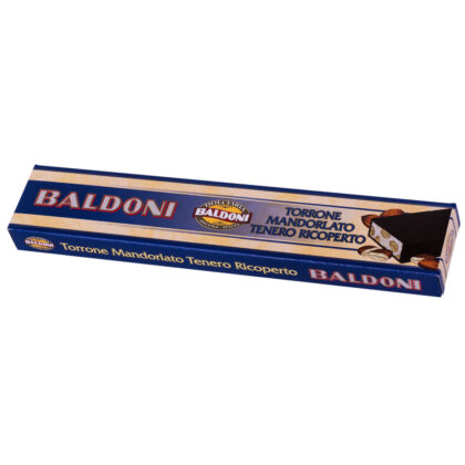 Torrone mandorlato tenero ricoperto
